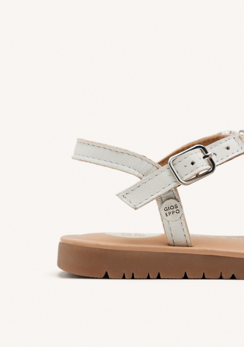 LEATHER SHINE SANDALS KOMENSKY