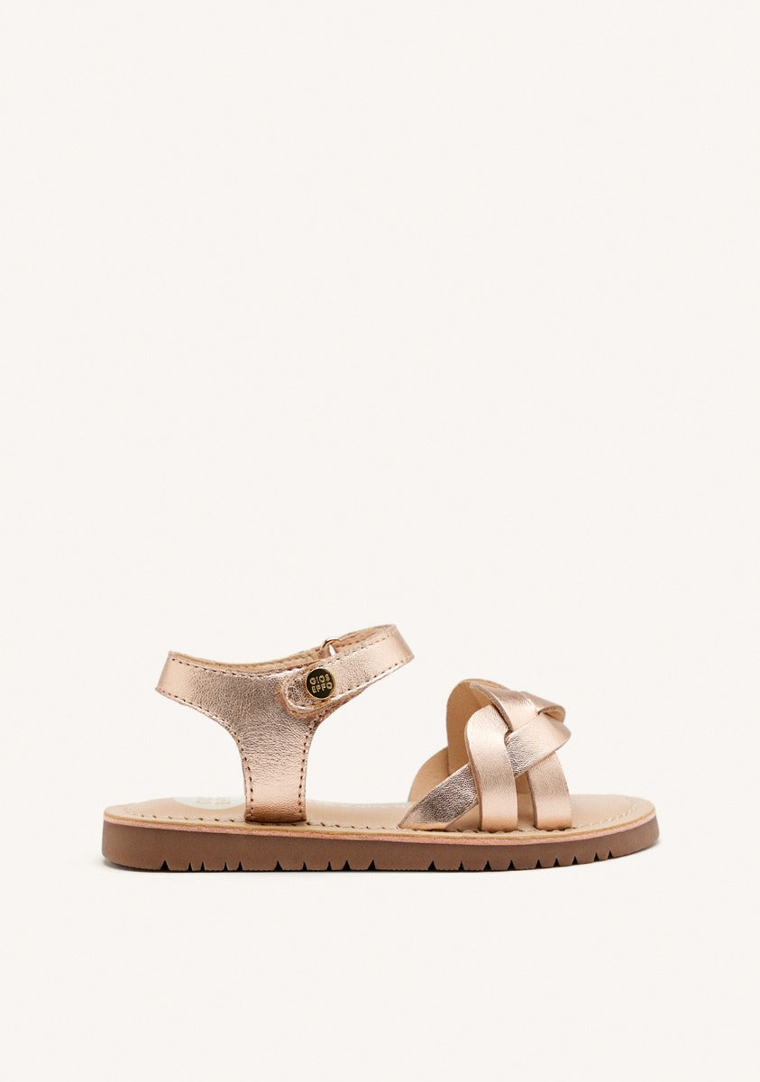 BRAIDED LEATHER SANDALS ROWLEY