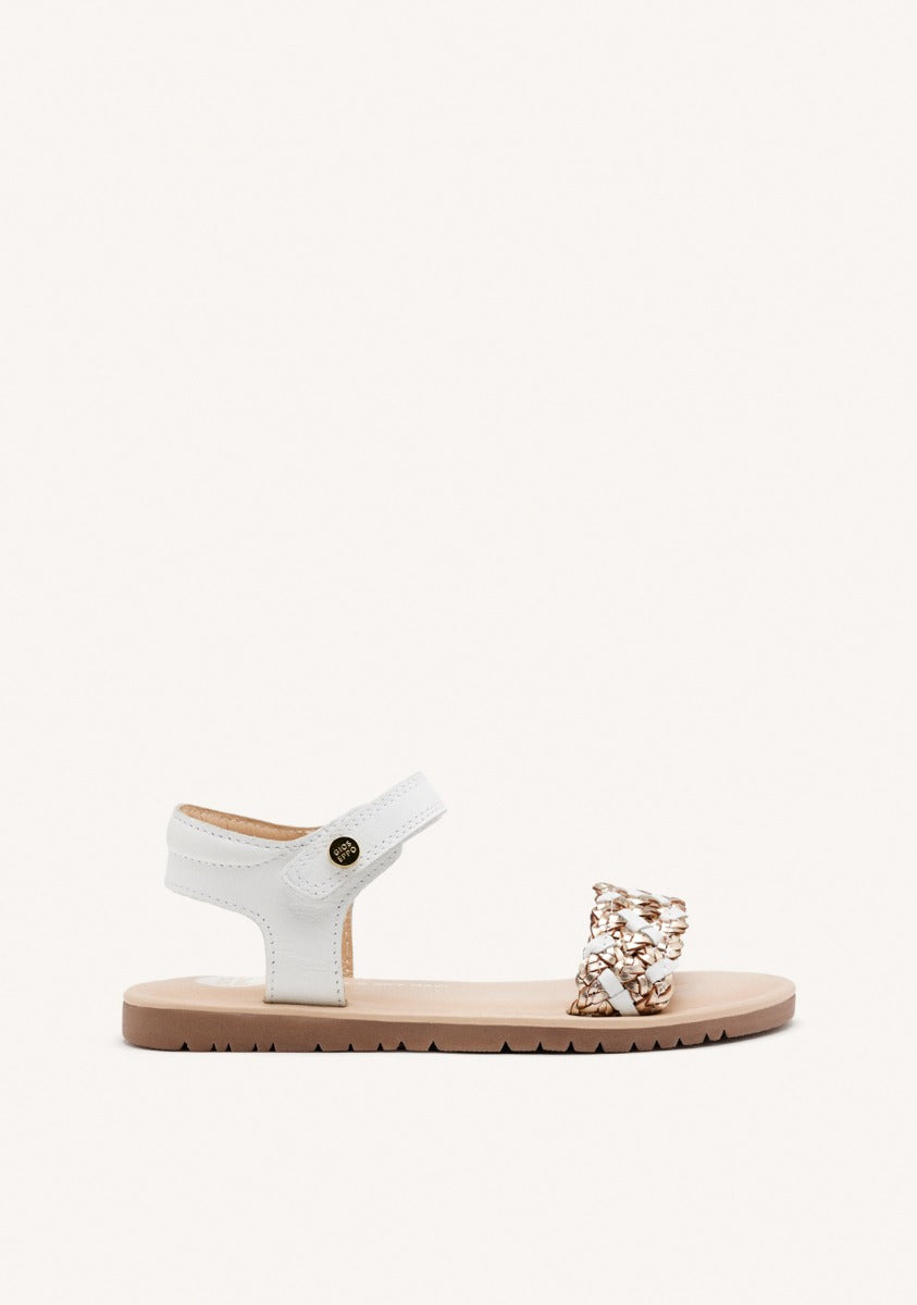 BRAIDED LEATHER SANDALS LEMINGTON