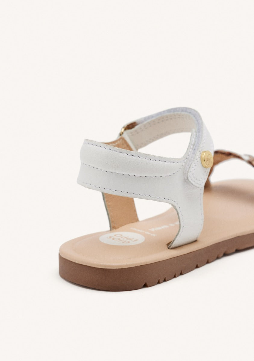 BRAIDED LEATHER SANDALS LEMINGTON
